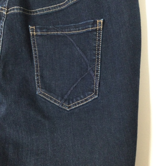 Lane Bryant Straight Leg Jeans Dark Size 18 Long - Picture 7 of 10